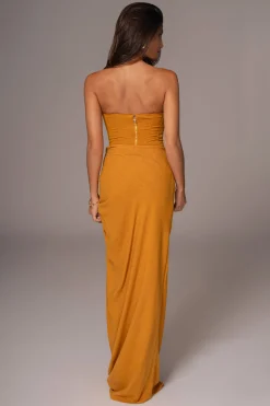 Yellow Fenix Reversible Linen Corset*JLUXLABEL Discount