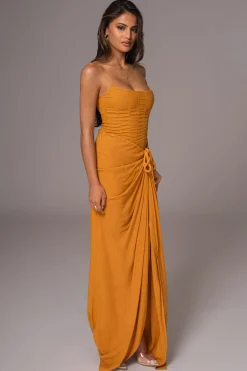 Yellow Fenix Reversible Linen Corset*JLUXLABEL Discount