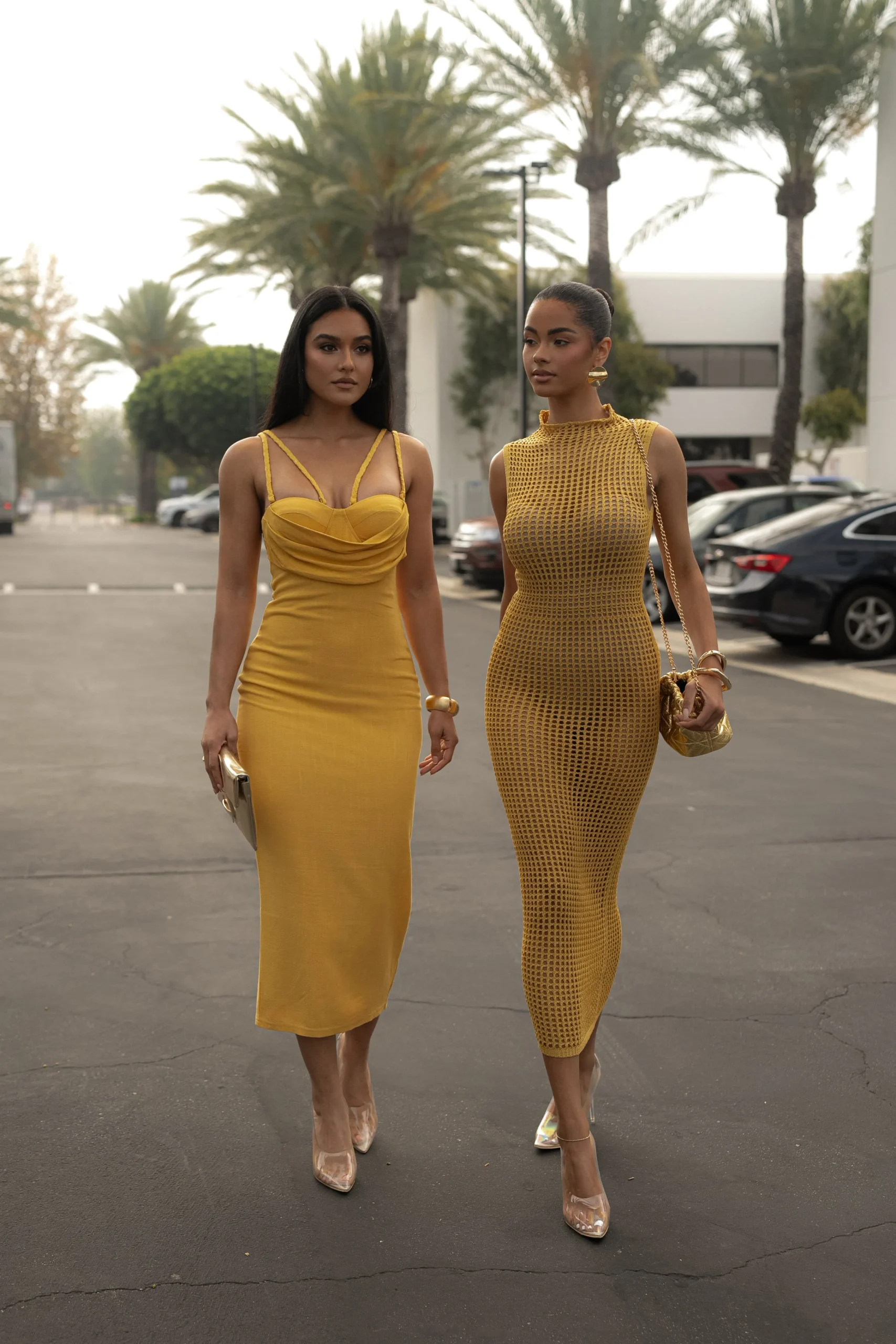 Yellow Linen Visions Of You Dress*JLUXLABEL Discount