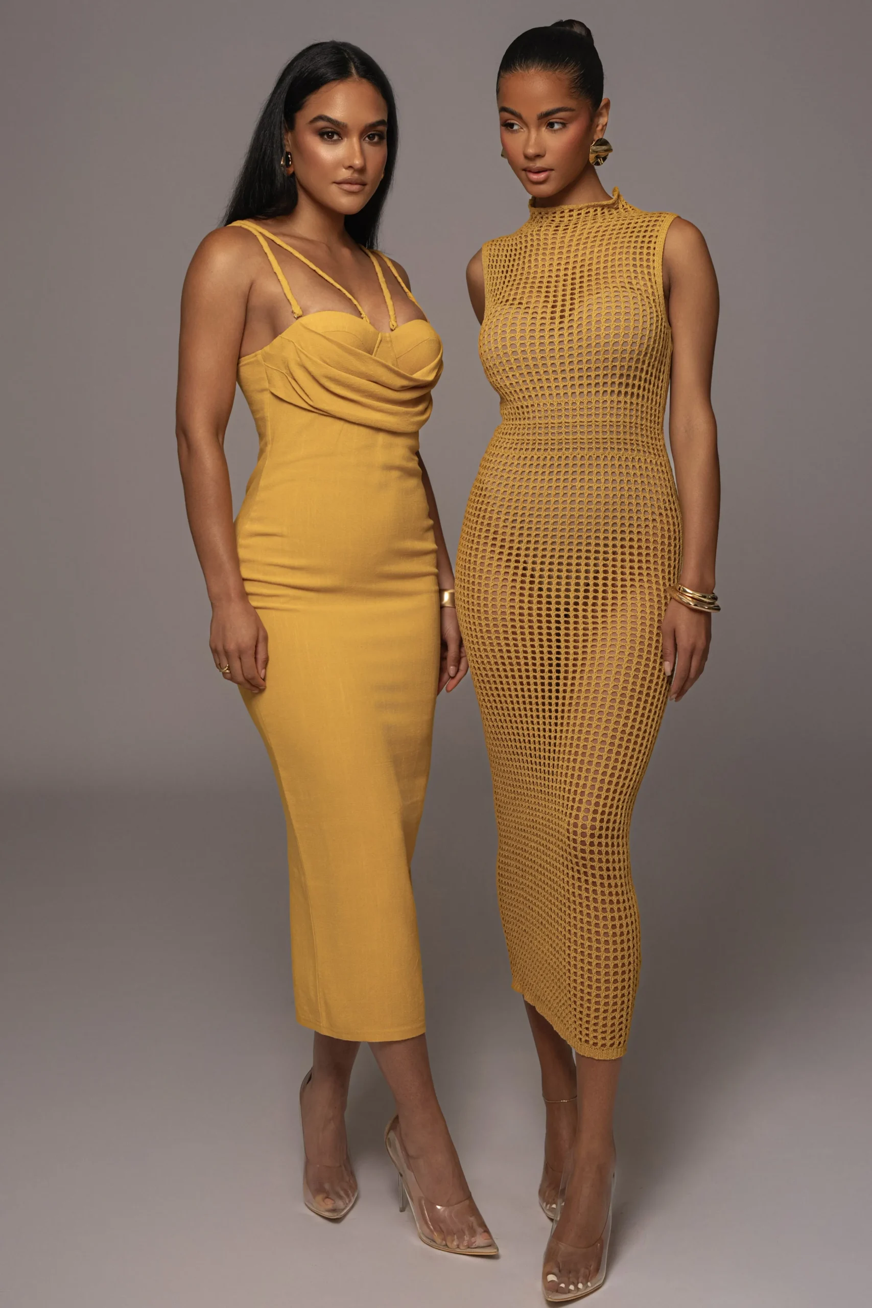 Yellow Linen Visions Of You Dress*JLUXLABEL Discount